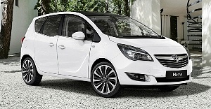 Размер колёс на Vauxhall Meriva 2010 Подбор шин на Vauxhall Meriva 2010