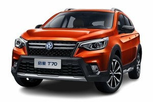Автомобильге шина және дисктерді таңдау Venucia T70. Шины на Venucia