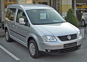 Размер колёс на Volkswagen Caddy 2009 Подбор шин на Volkswagen Caddy 2009