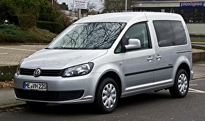 Размер колёс на Volkswagen Caddy 2013 Подбор шин на Volkswagen Caddy 2013