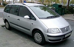 Размер колёс на Volkswagen Sharan 1996 Подбор шин на Volkswagen Sharan 1996