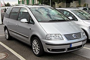 Размер колёс на Volkswagen Sharan 2009 Подбор шин на Volkswagen Sharan 2009