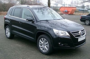 Размер колёс на Volkswagen Tiguan 2007 Подбор шин на Volkswagen Tiguan 2007