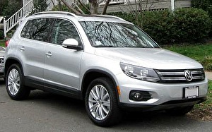 Размер колёс на Volkswagen Tiguan 2012 Подбор шин на Volkswagen Tiguan 2012