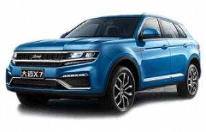 Размер колёс на Zotye Domy X7 2018 Подбор шин на Zotye Domy X7 2018