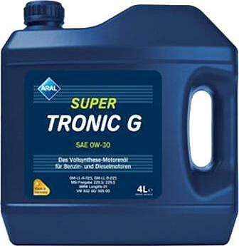 Aral Super Tronic G 0W-30 4л Aral Super Tronic G 0W-30 4л