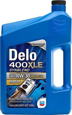 Chevron Delo 400 XLE Synblend 10W-30 3.79л