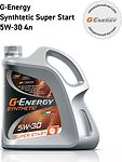 G-Energy Synthetic SuperStart 5W-30 4л