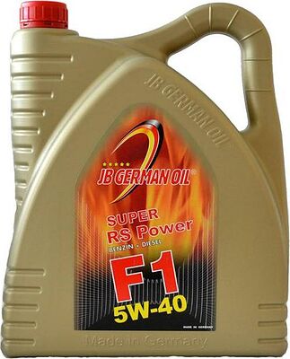 JB German Oil Super F1 RS Power 5W-40 5л