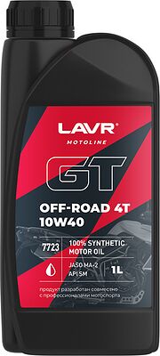 Lavr MOTO GT OFF ROAD 4T 10W-40 SM 1л