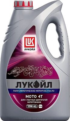 Лукойл Мото 4T 10W-40 4л