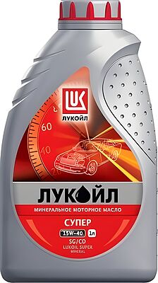 Лукойл Супер API SG/CD 15W-40 1л