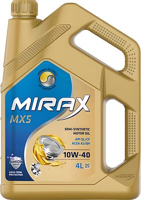 MIRAX MX5 10W-40 SL/CF A3/B4 4л