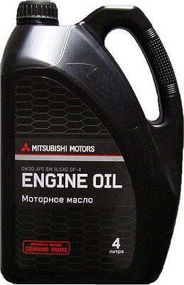 Mitsubishi Motor Oil 0W-30 API SN 4л
