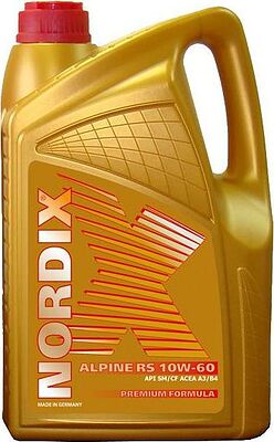 Nordix Premium Formula Alpine RS 10W-60 4л