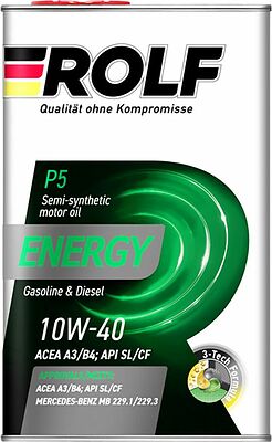 Rolf Energy 10W-40 SL/CF A3/B4 1л