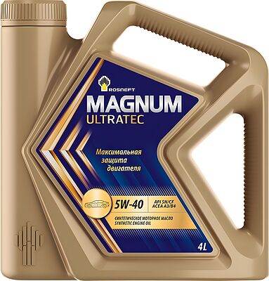 Роснефть Magnum Ultratec 5W-40 SN/CF A3/B4 A3/B3 4л