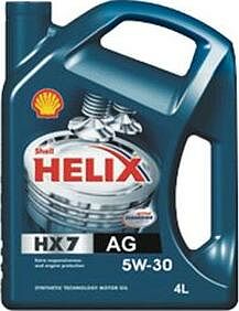 Shell Helix HX7 AG 5W-30 4л Shell Helix HX7 AG 5W-30 4л