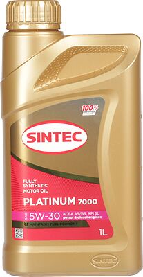Sintec Platinum 7000 5W-30 A5/B5 SL/CF 1л