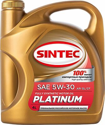 Sintec Platinum 7000 5W-30 A3/B4 SL/CF 4л