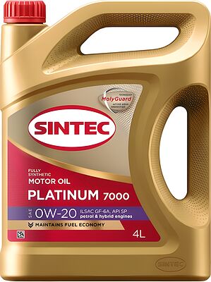 Sintec Platinum 7000 0W-20 SAE SP GF-6A 4л