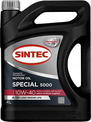 Sintec Special 5000 10W-40 SL/CF A3/B4 4л