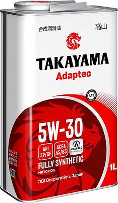 Takayama Adaptec 5W-30 SP/CF A5/B5 1л