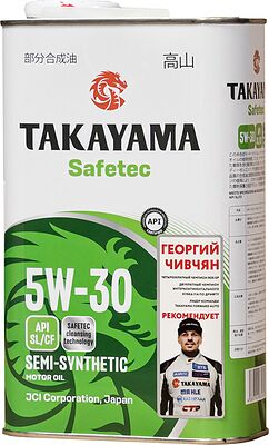 Takayama Safetec 5W-30 SL/CF 1л
