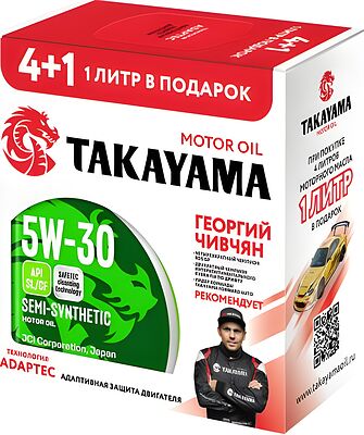 Takayama Safetec 5W-30 SL/CF 5л