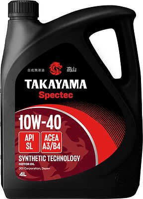 Takayama Spectec 10W-40 SL A3/B4 4л