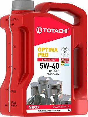 Totachi Niro Optima Pro Synthetic 5W-40 SL/CF 4л