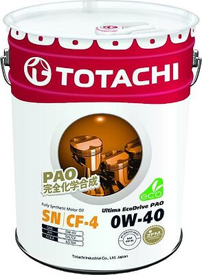 Totachi Ultima Ecodrive PAO 0W-40 20л