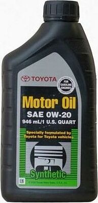 Toyota Motor Oil 0W-20 08880-83264 1л
