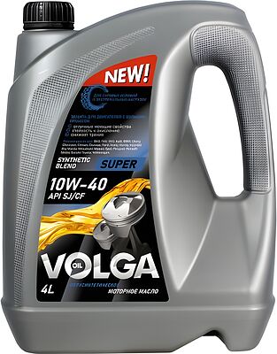 Волга-ойл Super 10W-40 SAE SJ/CF 4л