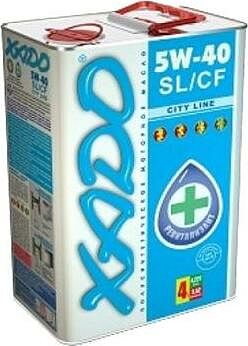 Xado Atomic Oil 5W-40 SL/CF City Line 4л Xado Atomic Oil 5W-40 SL/CF City Line 4л