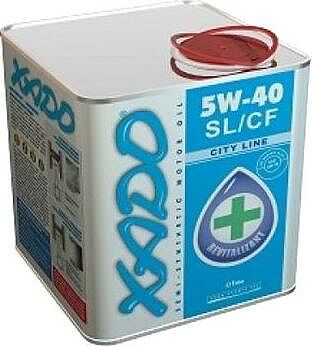 Xado Atomic Oil 5W-40 SL/CF City Line 1л Xado Atomic Oil 5W-40 SL/CF City Line 1л