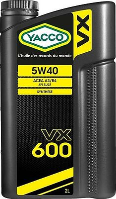 Yacco VX 600 5W-40 2л