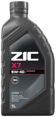 ZIC X7 5W-40 1л