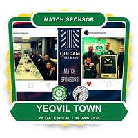 Өзара іс-қимыл Матч Yeovil Town — Gateshead
