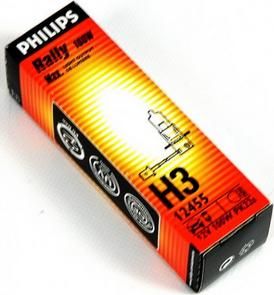 Лампа PHILIPS 12 В, Н3,100 Вт RALLY Лампа PHILIPS 12 В, Н3,100 Вт RALLY