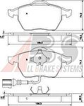 ABS 37133 Колодки диск. A3,TT,Octavia,Bora 8N0698151A (571984)