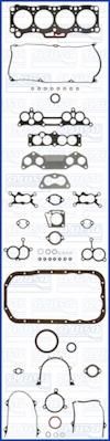 AJUSA 50075300 комплект прокладок, двигатель на MAZDA 626 II (GC)