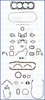 AJUSA 50129200 комплект прокладок, двигатель на NISSAN SUNNY I Traveller (B11)