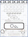 AJUSA 50195300 комплект прокладок, двигатель на VOLVO F 10