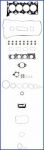 AJUSA 50334700 комплект прокладок, двигатель на FORD S-MAX (WA6)