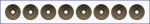 AJUSA 57039900 комплект м/с колпачков Renault Clio/Kangoo/Twingo 1.2 D7D/D7F 96> 5x10,5x20 (8)