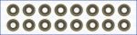 AJUSA 57052600 комплект м/с колпачков Nissan Micra/Tiida/Note/Qashqai 1.6 16V 02> 4x8,8x11,4 (16)