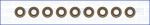 AJUSA 57061800 комплект прокладок, стержень клапана на CHRYSLER CROSSFIRE Roadster
