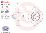 AP 10073 тормозной диск на AUDI 80 (81, 85, B2)