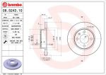 AP 14267 тормозной диск на SKODA FAVORIT Forman (785)
